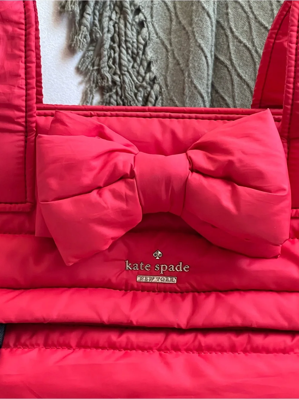 kate spade new york Colby Court Kiley Tote in Red EUC